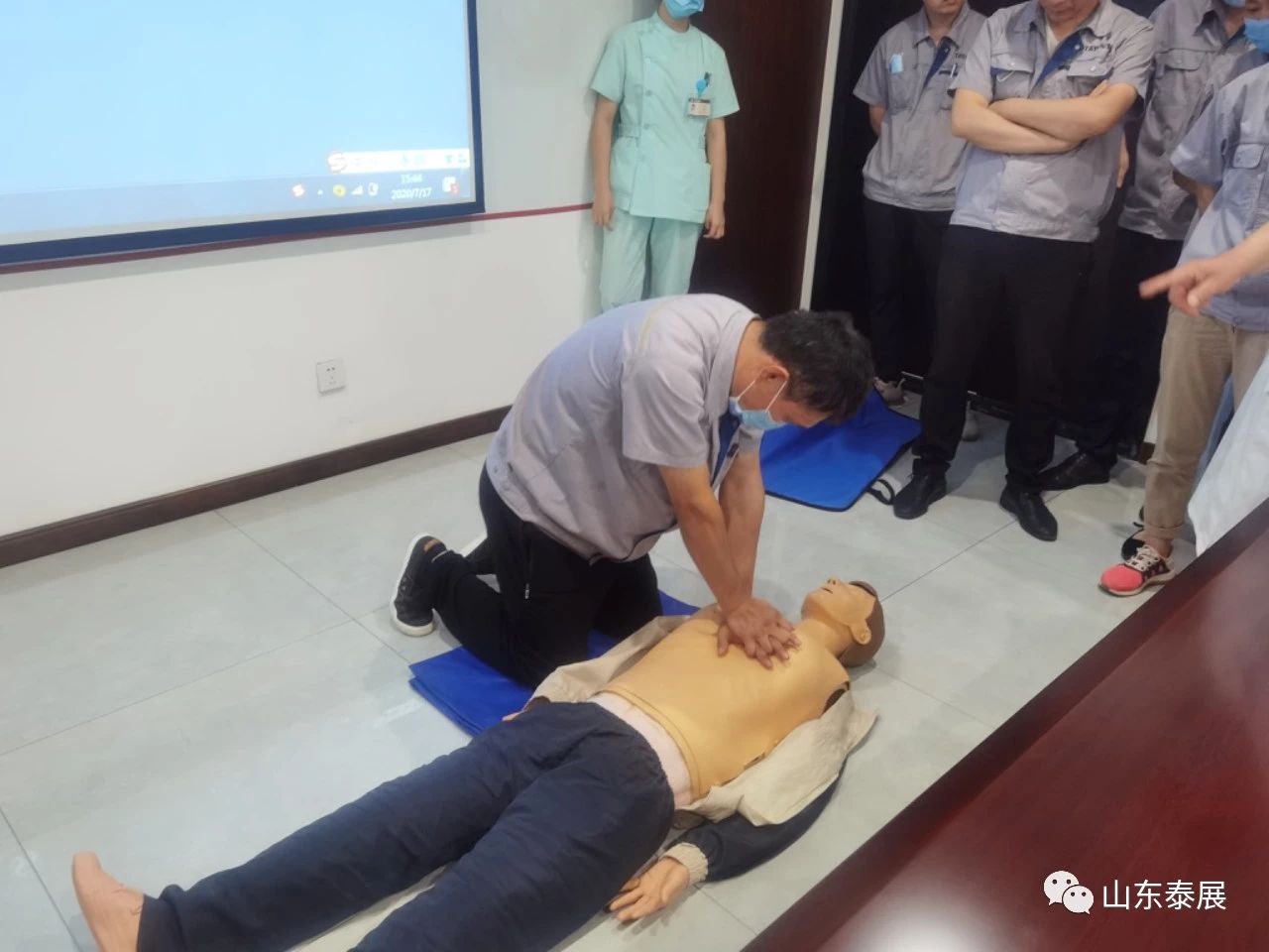 急救知識進企業 守護員工生命健康